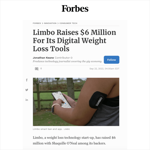 Forbes - Limbo coverage - Sept 2022